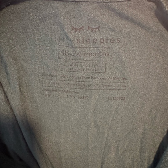 Little Sleepies Evergreen Poppy The Convertible Romper Pajamas Size 18-24M - Picture 3 of 3